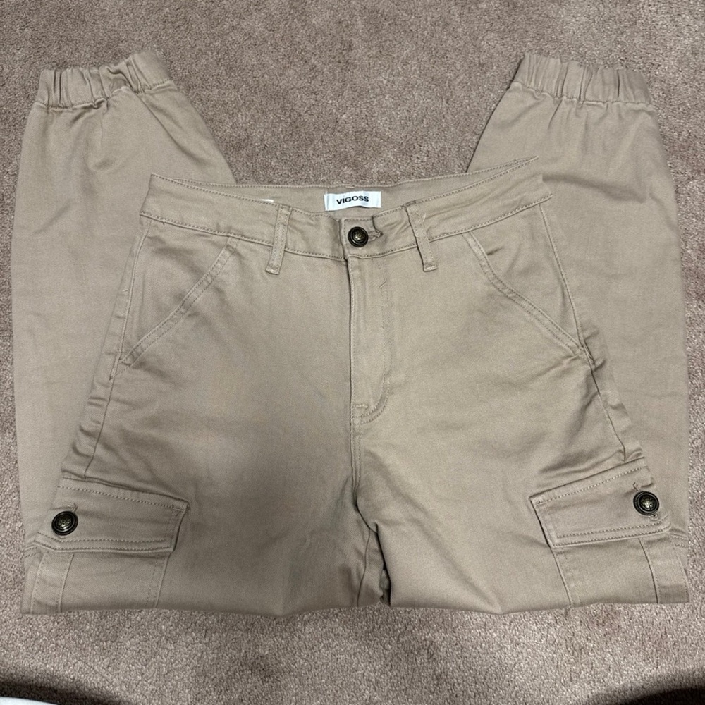 Khaki cargo for women